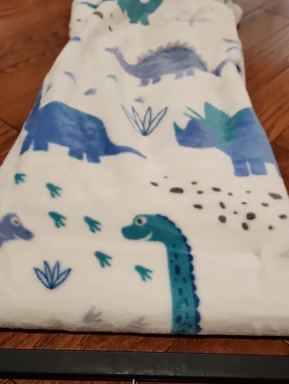 New Kids Blue Dinosaur  Blanket - Decorative Throw. 50